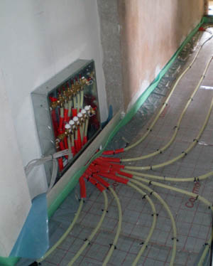 Fussbodenheizung
